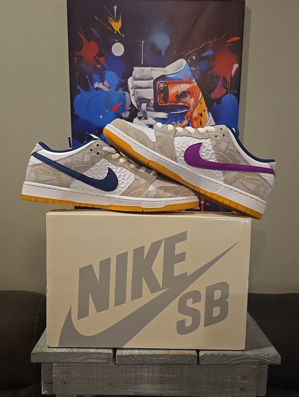 Rayssa Leal x Nike Dunk SB Low White - Picture 4 of 8